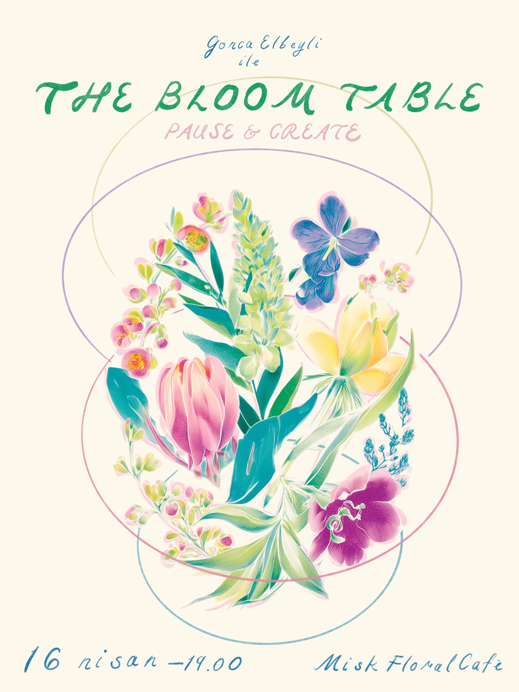 The Bloom Table- Pause&Create