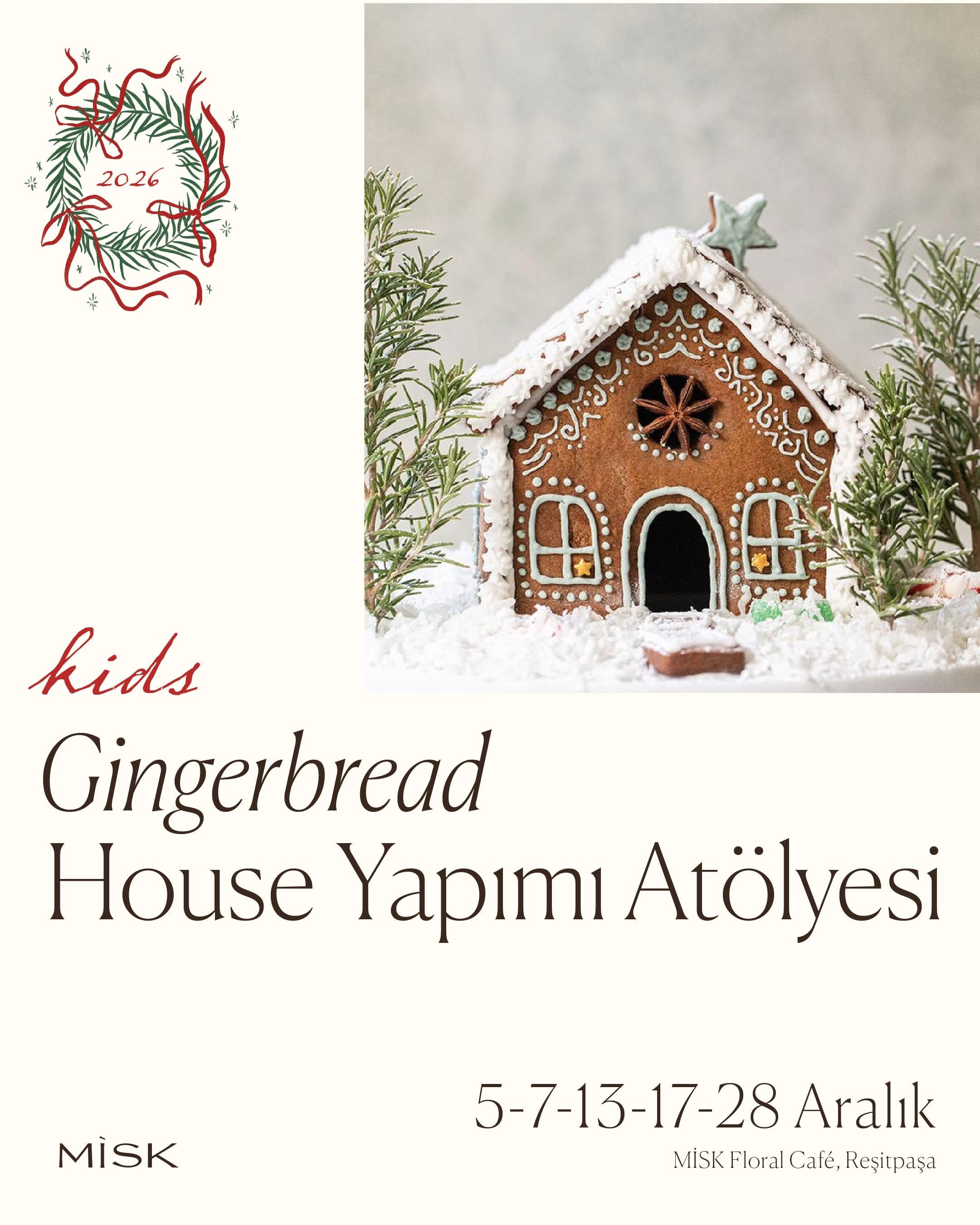 Kids Gingerbread House Workshop