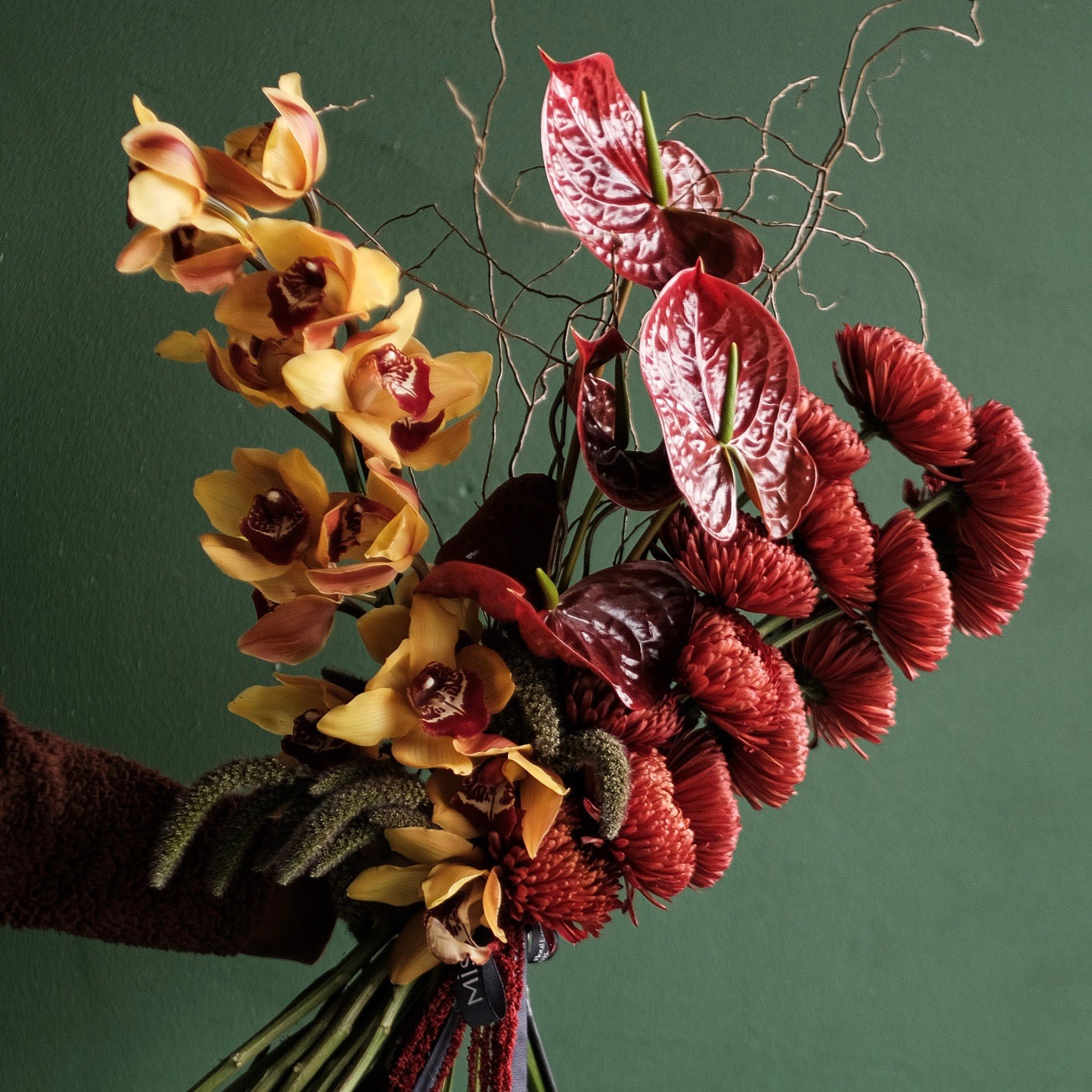 Orkideli Kış Buketi