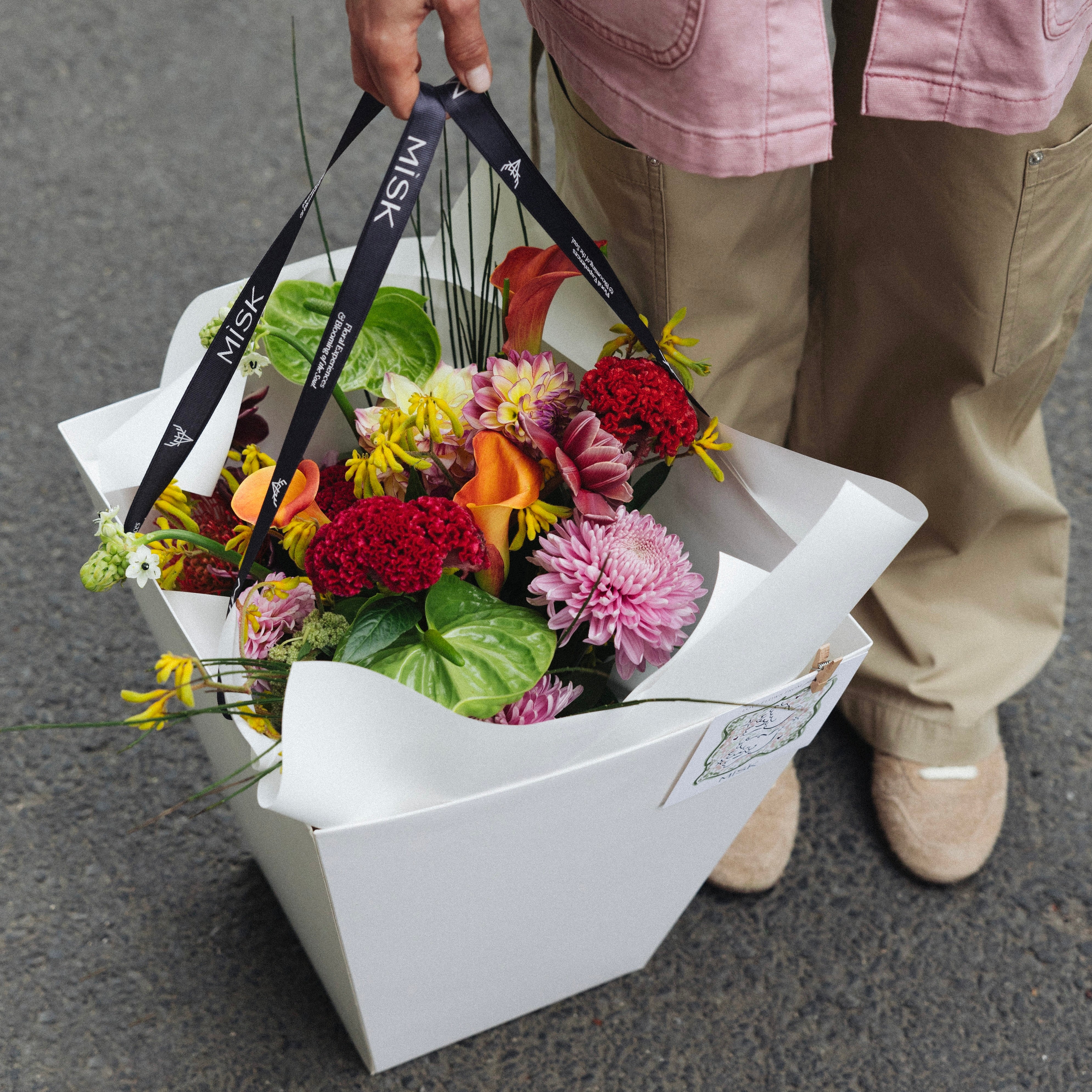 Pembe Tonlarında Haftanın Buketi